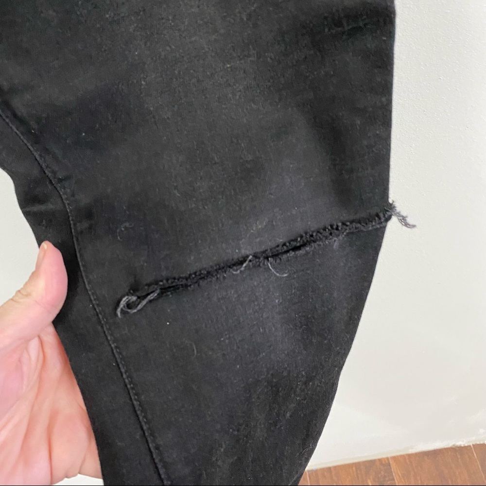Frame Denim Black Skinny Jeans - Picture 6 of 13